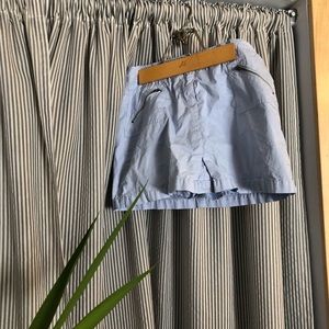 Trendy Baby Blue Skirt